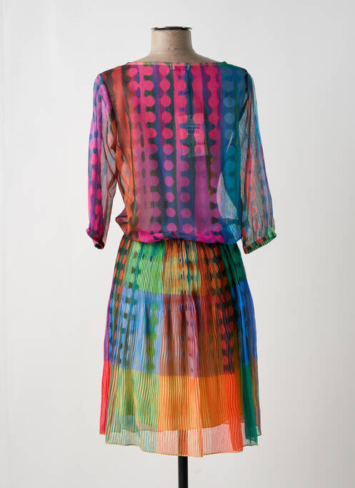 Robe mi-longue imprime PAUL BRIAL pour femme