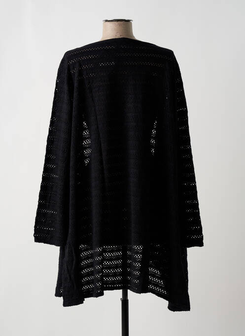 Gilet manches longues noir G!OZE pour femme