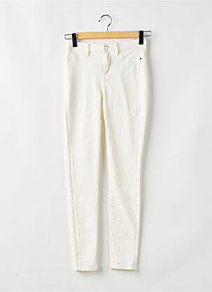 Jeans skinny blanc GUESS femme