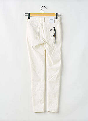 Jeans skinny blanc GUESS femme
