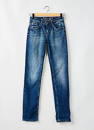 Jeans coupe droite bleu TOM TAILOR femme