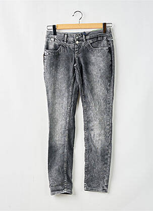 Jeans coupe slim gris STREET ONE femme