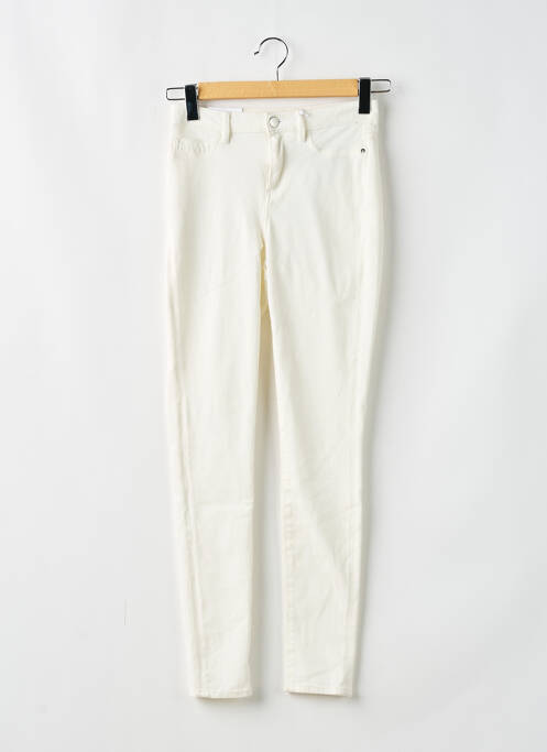 Jeans skinny blanc GUESS pour femme