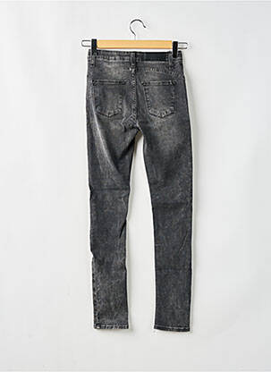 Jeans skinny gris ASTRID BLACK LABEL femme