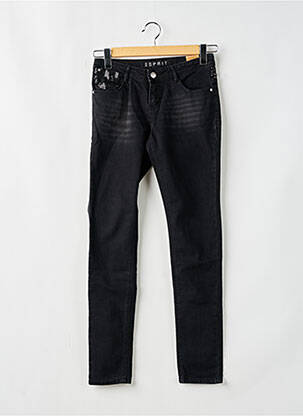Jeans coupe slim noir ESPRIT fille