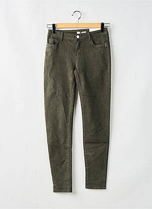 Jeans skinny vert MORGAN femme