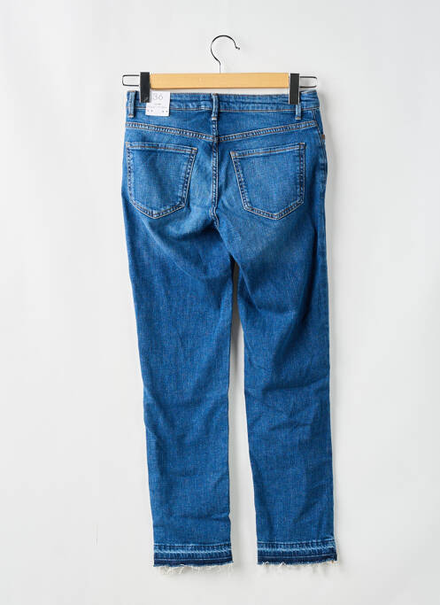 Jeans coupe droite bleu MANGO pour femme