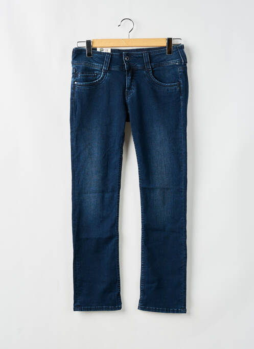 Jeans coupe droite bleu PEPE pour femme