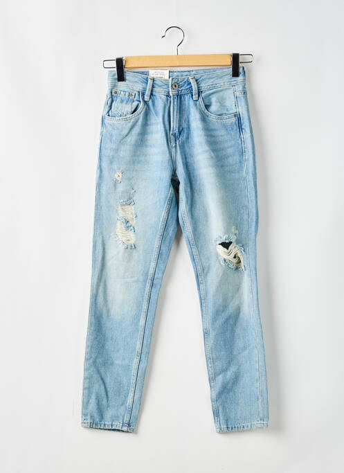 Jeans coupe slim bleu PEPE pour femme