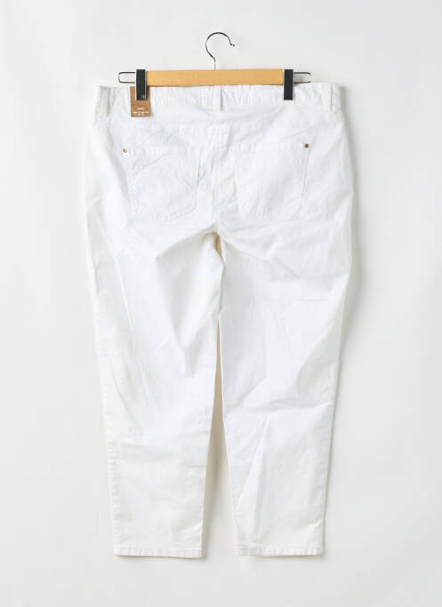 Jeans coupe slim blanc CECIL femme