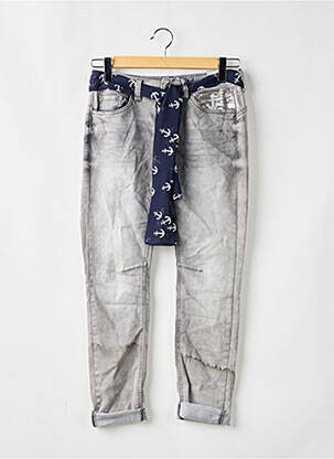 Jeans coupe slim gris STREET ONE femme
