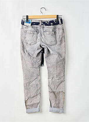 Jeans coupe slim gris STREET ONE femme