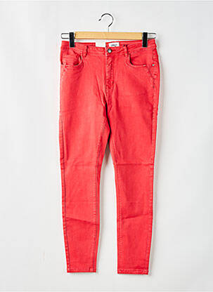 Jeans skinny rouge ONLY femme