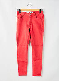 Jeans skinny rouge ONLY femme
