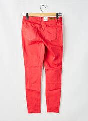 Jeans skinny rouge ONLY pour femme seconde vue