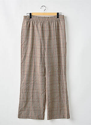 Pantalon flare marron ONLY femme
