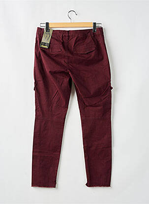 Jeans coupe slim rouge STREET ONE femme