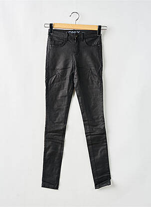 Pantalon slim noir ONLY femme