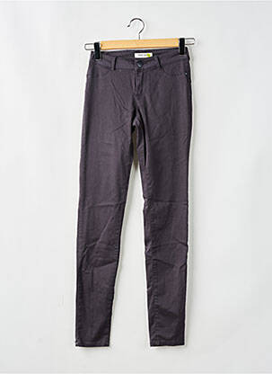 Pantalon slim gris NAF NAF femme