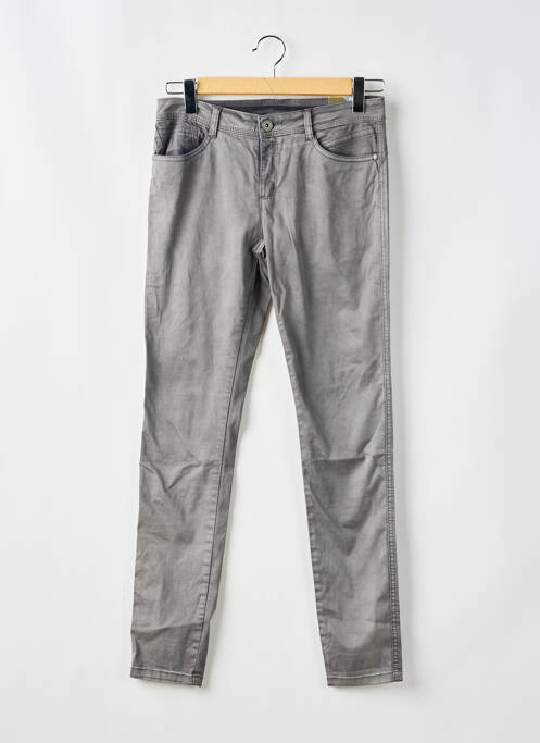 Pantalon slim gris STREET ONE pour femme