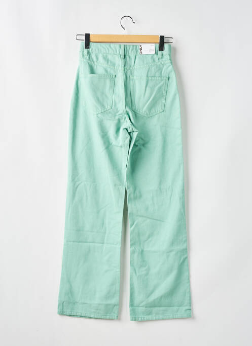 Jeans coupe droite vert ONLY pour femme