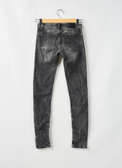 Jeans coupe slim noir ASTRID BLACK LABEL pour femme