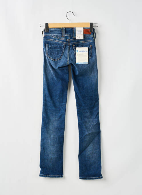 Jeans coupe droite bleu PEPE pour femme