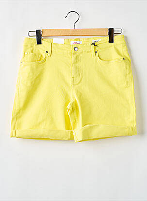 Short jaune S.OLIVER pour femme