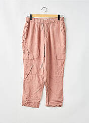 Pantalon flare rose MANGO pour femme seconde vue