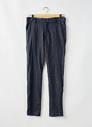 Pantalon chino bleu HAZE&FINN homme