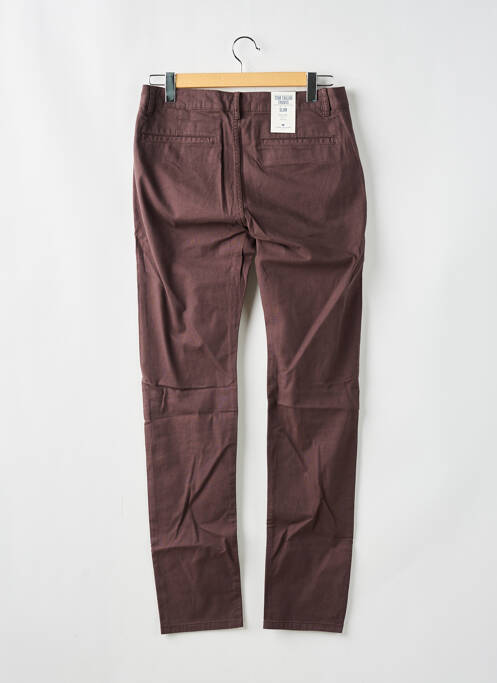 Pantalon chino rouge TOM TAILOR homme