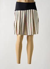 Jupe courte beige PAUL BRIAL pour femme seconde vue