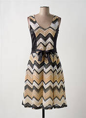 Robe mi-longue beige PAUL BRIAL pour femme seconde vue