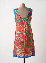 Robe mi-longue rouge PAUL BRIAL pour femme seconde vue