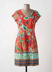 Robe mi-longue rouge PAUL BRIAL pour femme seconde vue