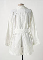 Trench blanc PAUL BRIAL pour femme seconde vue