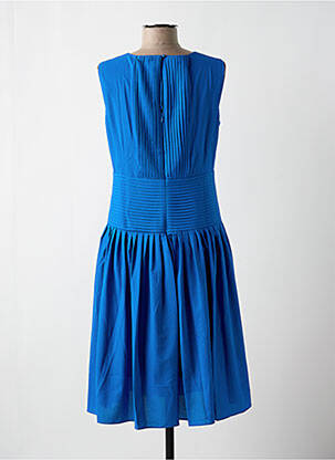 Robe mi-longue bleu PAUL BRIAL femme