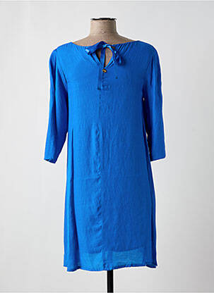 Robe courte bleu PAUL BRIAL femme