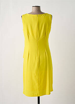 Robe mi-longue jaune PAUL BRIAL femme