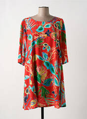 Robe courte rouge PAUL BRIAL pour femme seconde vue