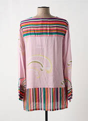 Tunique manches longues rose PAUL BRIAL pour femme seconde vue