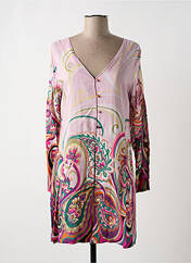 Tunique manches longues rose PAUL BRIAL pour femme seconde vue