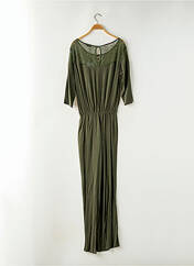 Combi-pantalon kaki PAUL BRIAL pour femme seconde vue