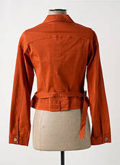 Veste casual orange PAUL BRIAL pour femme seconde vue
