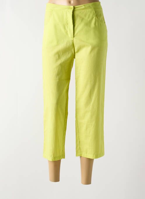 Pantalon 7/8 vert PAUL BRIAL pour femme