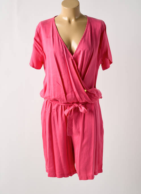 Combishort rose PAUL BRIAL pour femme
