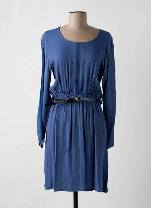 Robe mi-longue bleu PAUL BRIAL pour femme
