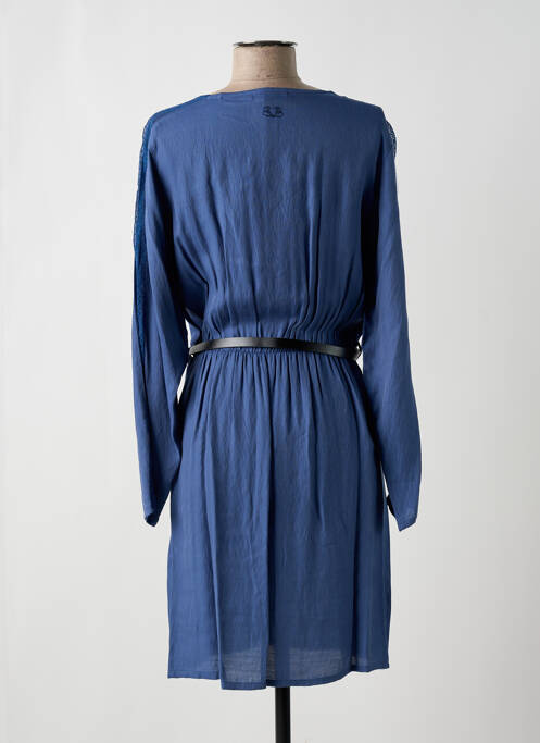 Robe mi-longue bleu PAUL BRIAL pour femme