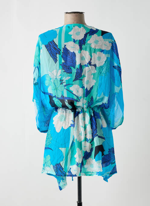 Veste kimono bleu PAUL BRIAL pour femme