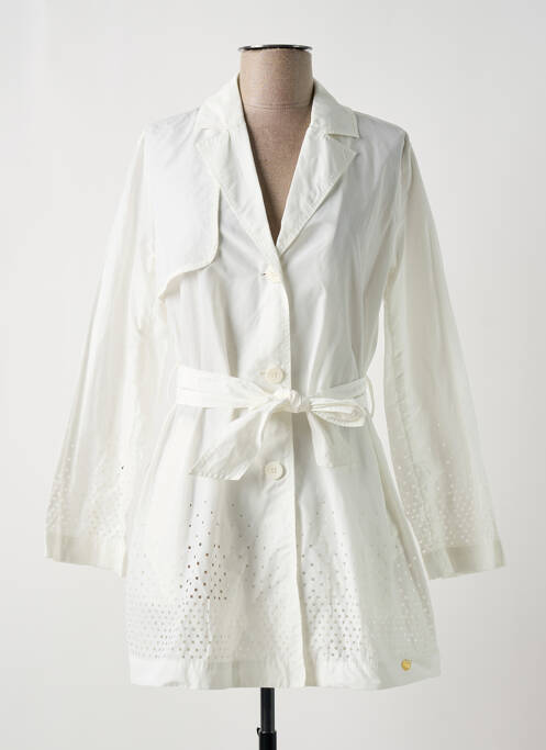 Trench blanc PAUL BRIAL pour femme